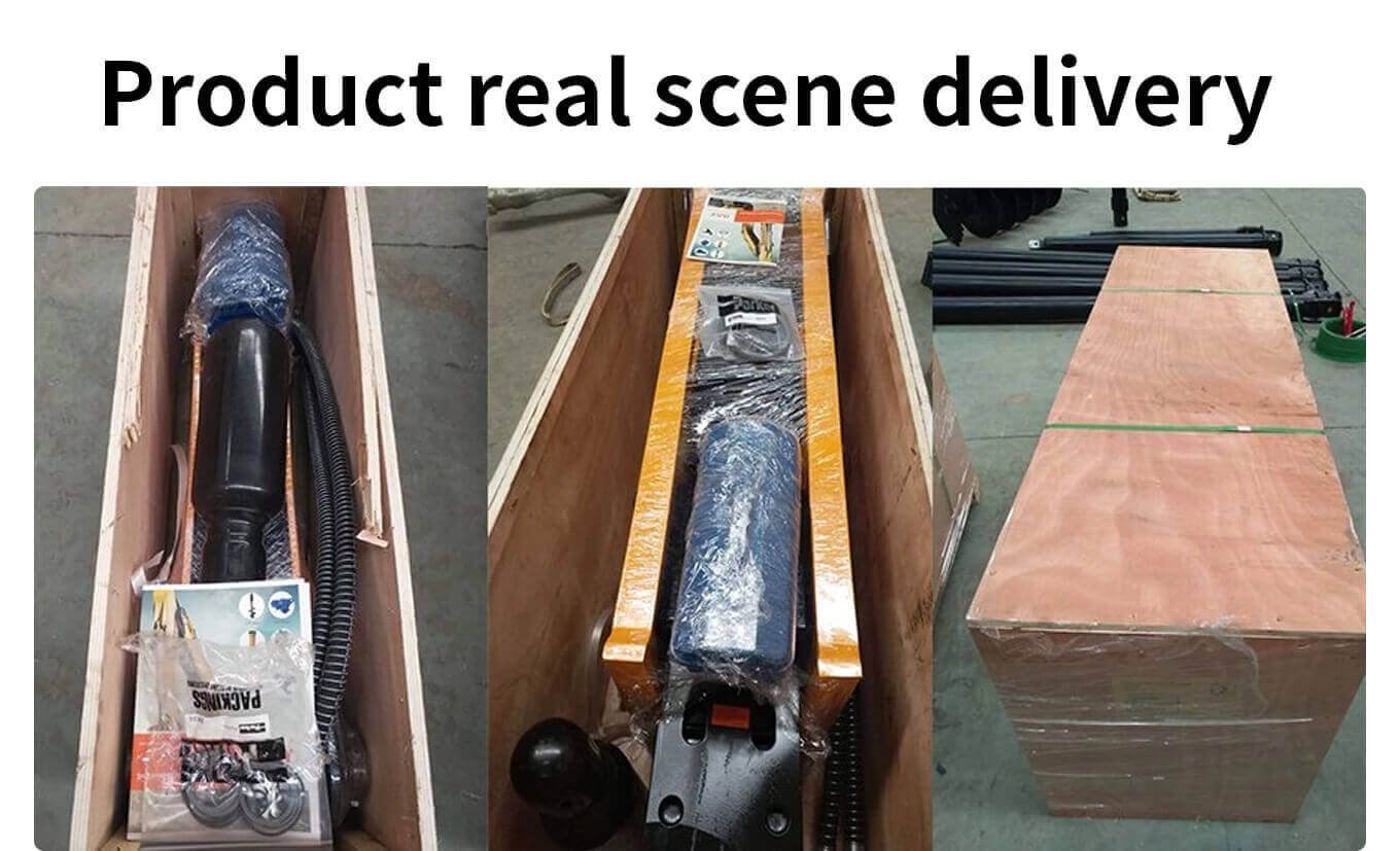 Artus hydraulic breakers delivery package