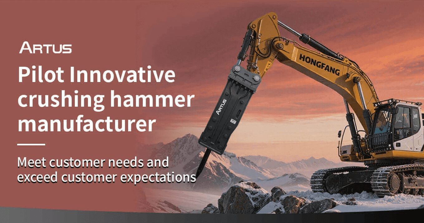 Artus tower type hydraulic breakers in extreme working environment