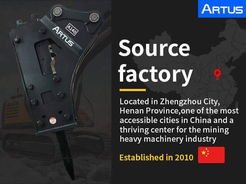 triangular type mining hydraulic breaker source factory-Artus