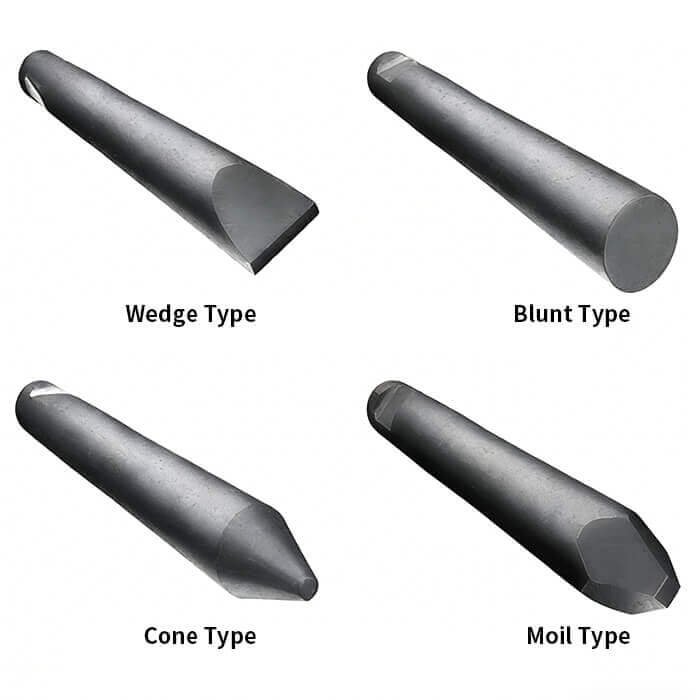 hydraulic breaker chisel